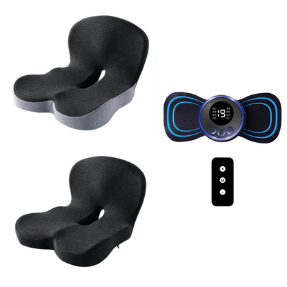 💎 50% OFF! 💎 Non-Slip Memory Foam Seat Cushion – Sciatica Relief, Breathable Mesh & Universal Fit for Car, Office & Wheelchair