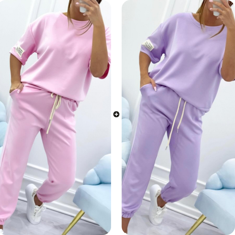 💥NEW HOT SALE💥Women's Casual Short Sleeve Top & Pants Set