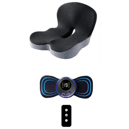 💎 50% OFF! 💎 Non-Slip Memory Foam Seat Cushion – Sciatica Relief, Breathable Mesh & Universal Fit for Car, Office & Wheelchair