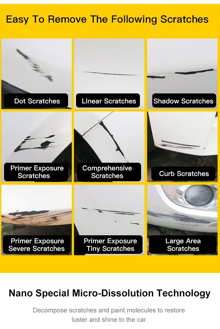 🔥Hot-selling! 48H Flash Deal - Car Paint Scratch Repair Spray (Quick Fix for Light Scratches & Scuffs)