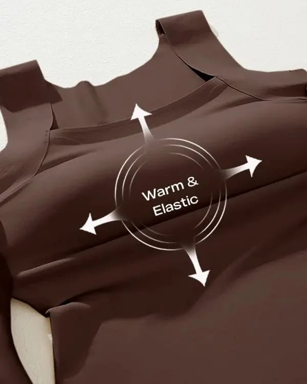 🏆Last Day Special Price ＄16.99!!💐Women's U Neck Thermal Tank Tops with Built-In Bra