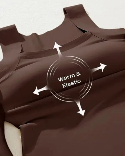 🏆Last Day Special Price ＄16.99!!💐Women's U Neck Thermal Tank Tops with Built-In Bra