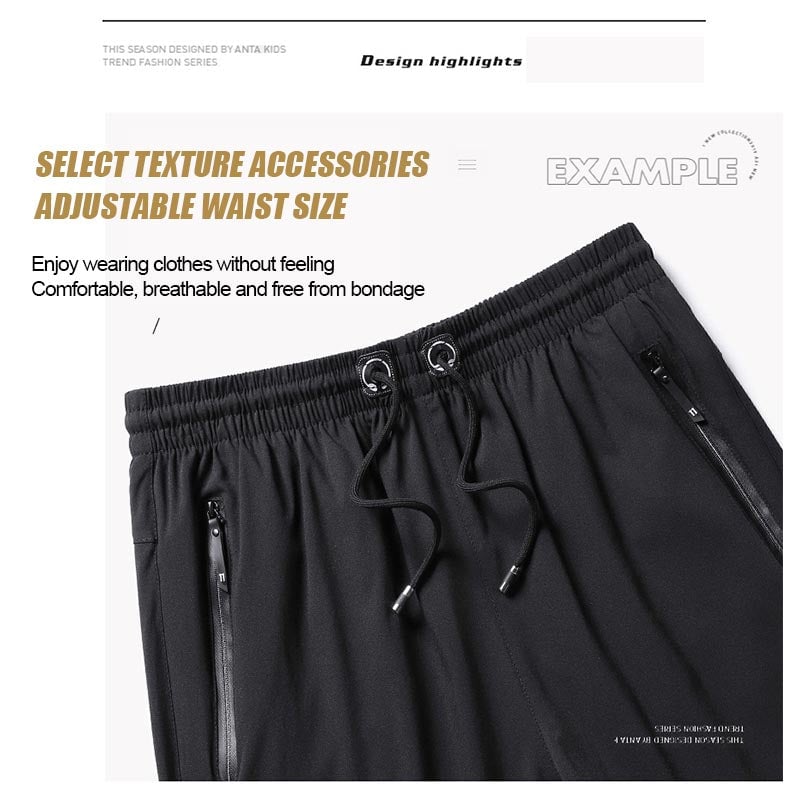 ⏰🔥2026 HOT SALE 50% OFF! 🩳 Men’s Plus Size Ice Silk Stretch Shorts – Cool, Breathable & Perfect for Summer ✨
