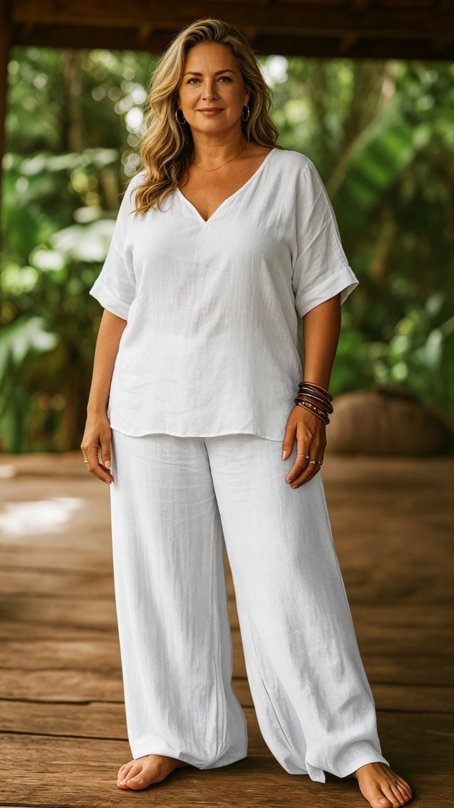 Women's Casual Wide-Leg Pants