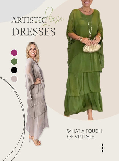 🔥Hot Sale-50% Off💝Artistic Style Loose Dress