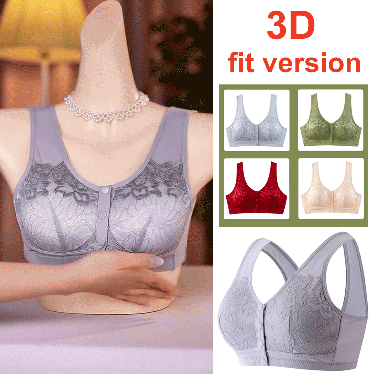✨Buy 1, Get 2 Free💥Comfortable, wireless shaping bra with front buttons