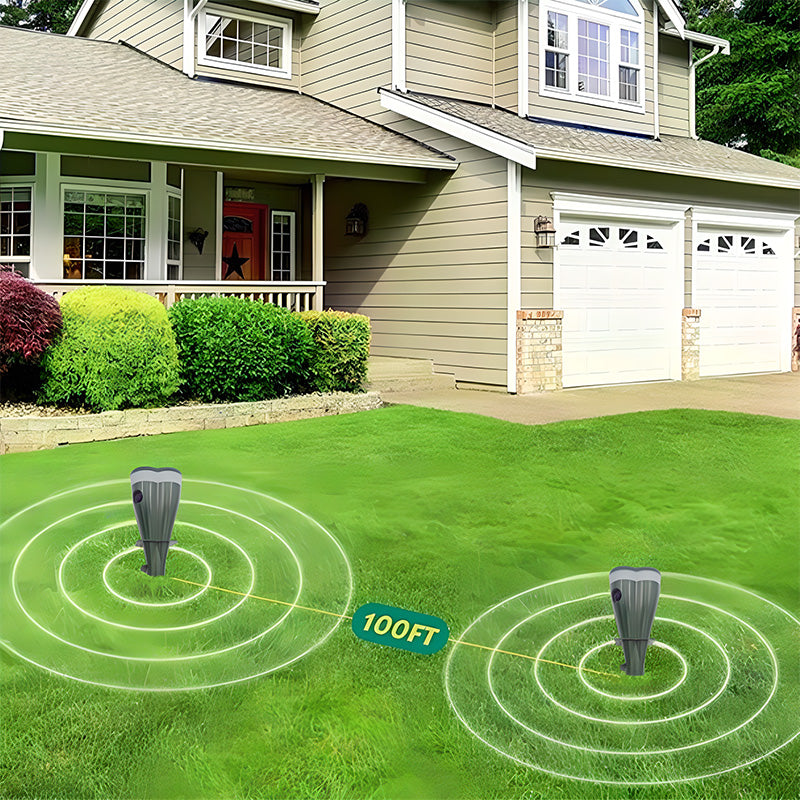 🌱 LIMITED-TIME 50% OFF! ✨ Solar Powered Mole Repellent – Waterproof, Vibration, Eco-Friendly 🐾