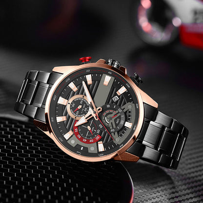 ⌚Men's Quartz Steel Band Watch
