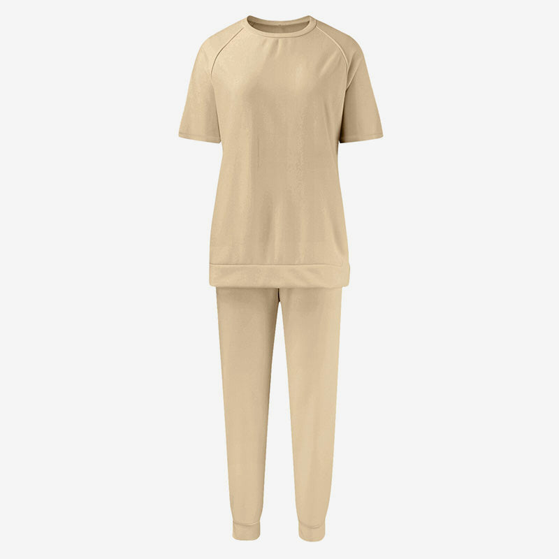 🔥49%  OFF Hat Sale🔥Women’s Casual Loose Fit Two-Piece T-Shirt & Pants Tracksuit Set