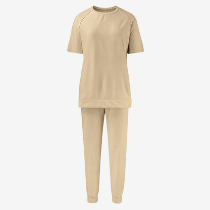 🔥49%  OFF Hat Sale🔥Women’s Casual Loose Fit Two-Piece T-Shirt & Pants Tracksuit Set
