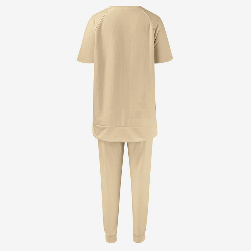 🔥49%  OFF Hat Sale🔥Women’s Casual Loose Fit Two-Piece T-Shirt & Pants Tracksuit Set
