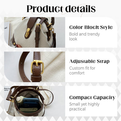 🌼Color-Blocked & Stylish Bag