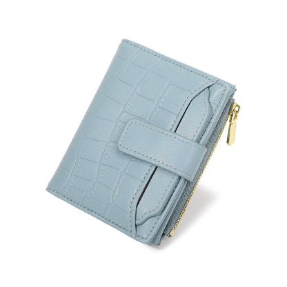 Women’s Compact Solid Color Wallet