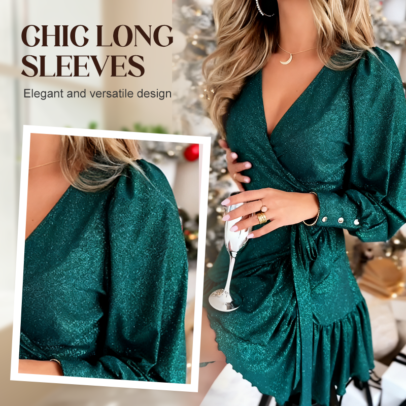 🎅LAST DAY PROMOTION - 50%OFF 🌲💖  Women's Elegant V-Neck Dress
