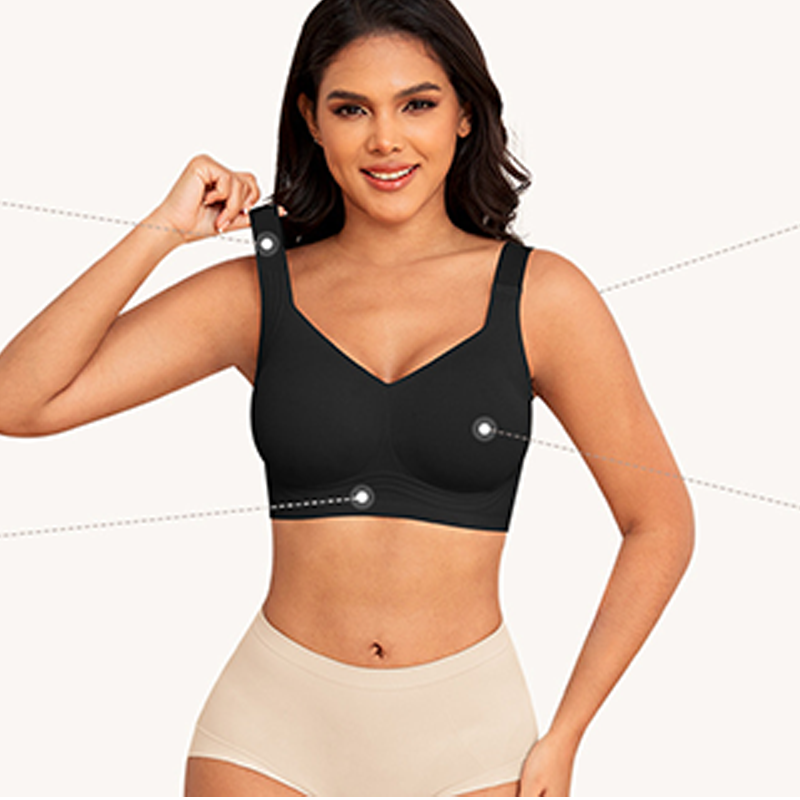 💜LAST DAY PROMOTION - 50% OFF💜Women's Seamless Full Coverage Wireless Bra
