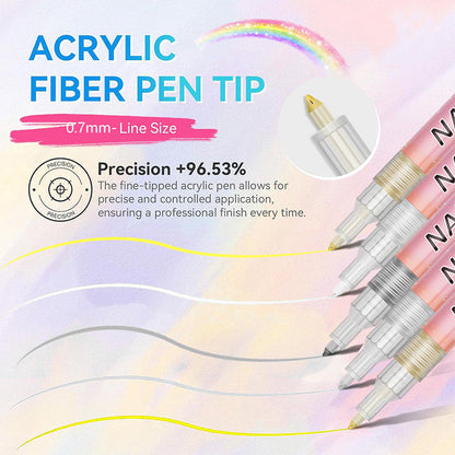 ✨12-color professional nail art pen set