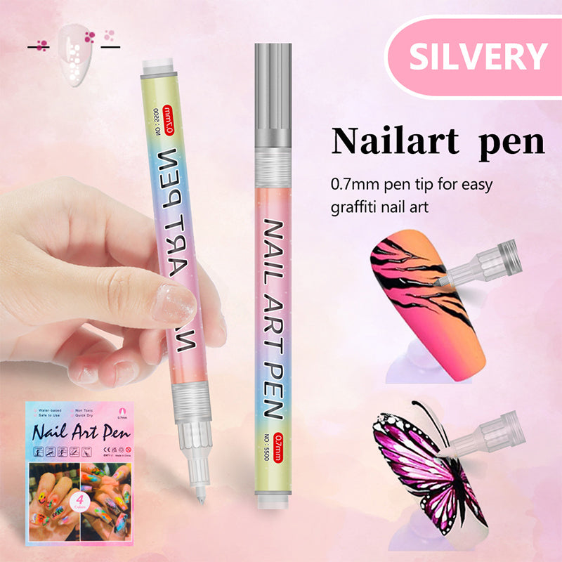 ✨12-color professional nail art pen set