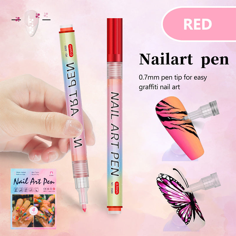 ✨12-color professional nail art pen set
