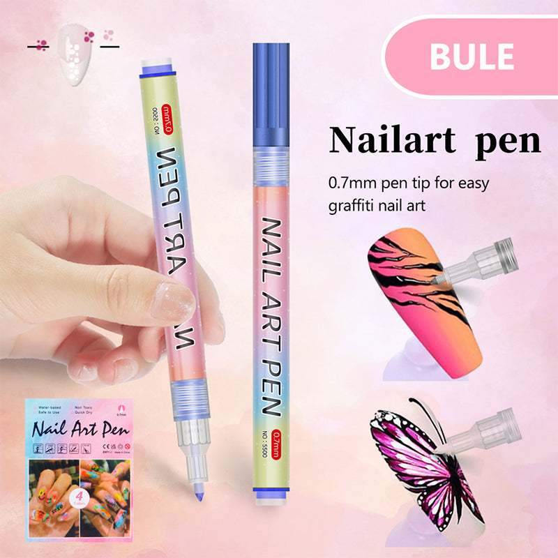 ✨12-color professional nail art pen set