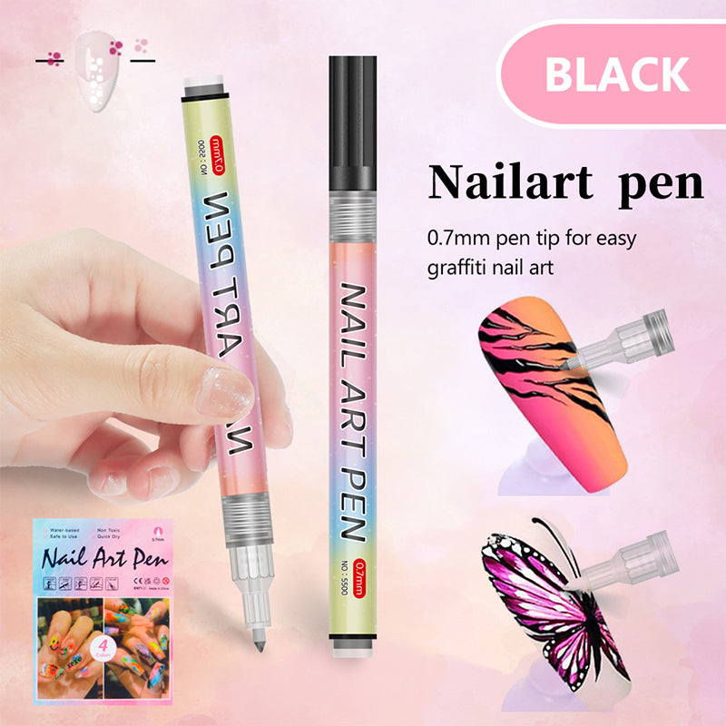 ✨12-color professional nail art pen set