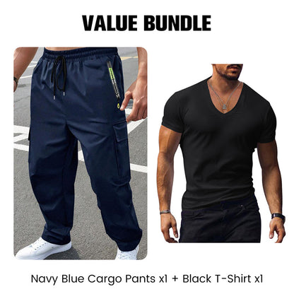 🔥Men's Outdoor Cargo Pants with Multi-Pockets