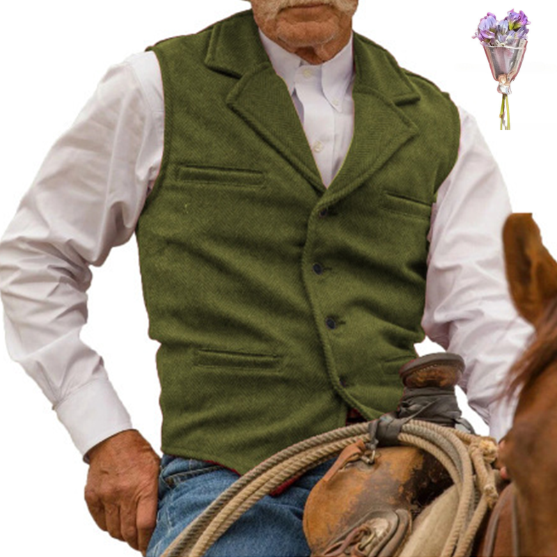 Men's Slim Fit Casual Business Vest