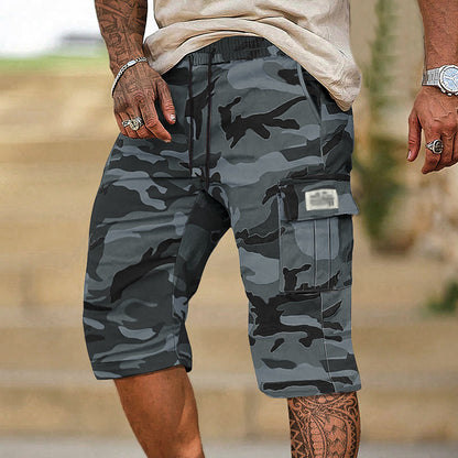 🩳 50% OFF NOW! ⚡ Men's Camo Cargo Shorts – Multi-Pocket, Adjustable & Breathable (2XS–3XL) 🏔️