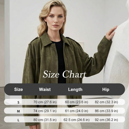 🧥 50% OFF NOW! ✨ Women's Suede-Like Cropped Bomber Jacket – Soft Fabric, Modern Silhouette & Versatile Style 👜