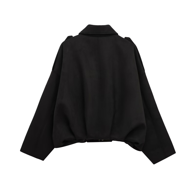 🧥 50% OFF NOW! ✨ Women's Suede-Like Cropped Bomber Jacket – Soft Fabric, Modern Silhouette & Versatile Style 👜