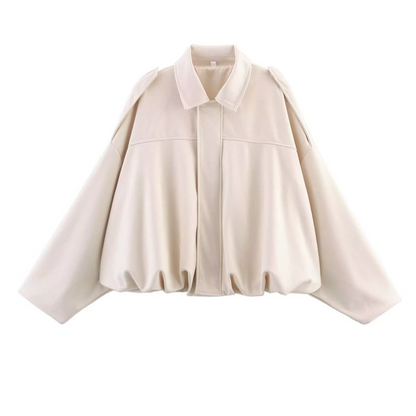 🧥 50% OFF NOW! ✨ Women's Suede-Like Cropped Bomber Jacket – Soft Fabric, Modern Silhouette & Versatile Style 👜