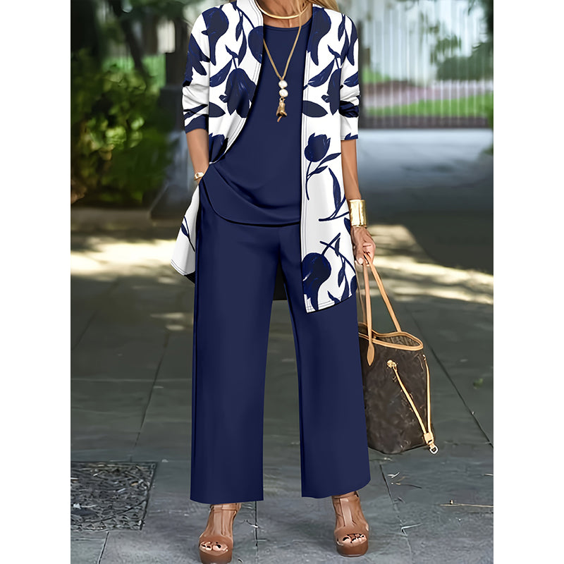 ⏰🔥LIMITED TIME 50% OFF! 👚 Women’s Casual Comfortable 3-Piece Outfit Set – Stylish, Soft & Perfect for Everyday Wear ✨💃
