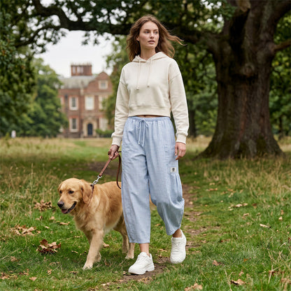 📢📢Limited-time 50% off-Summer Loose Fit Gingham Pants for Women