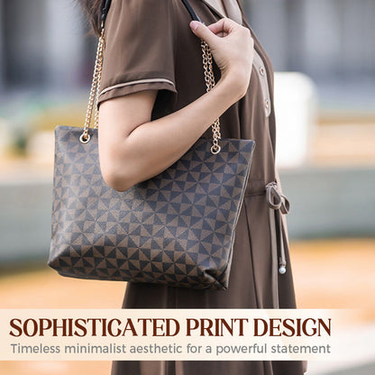 Women's Elegant Print Tote Bag