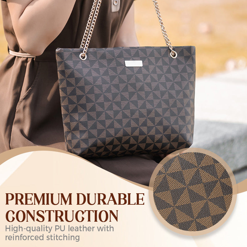 Women's Elegant Print Tote Bag