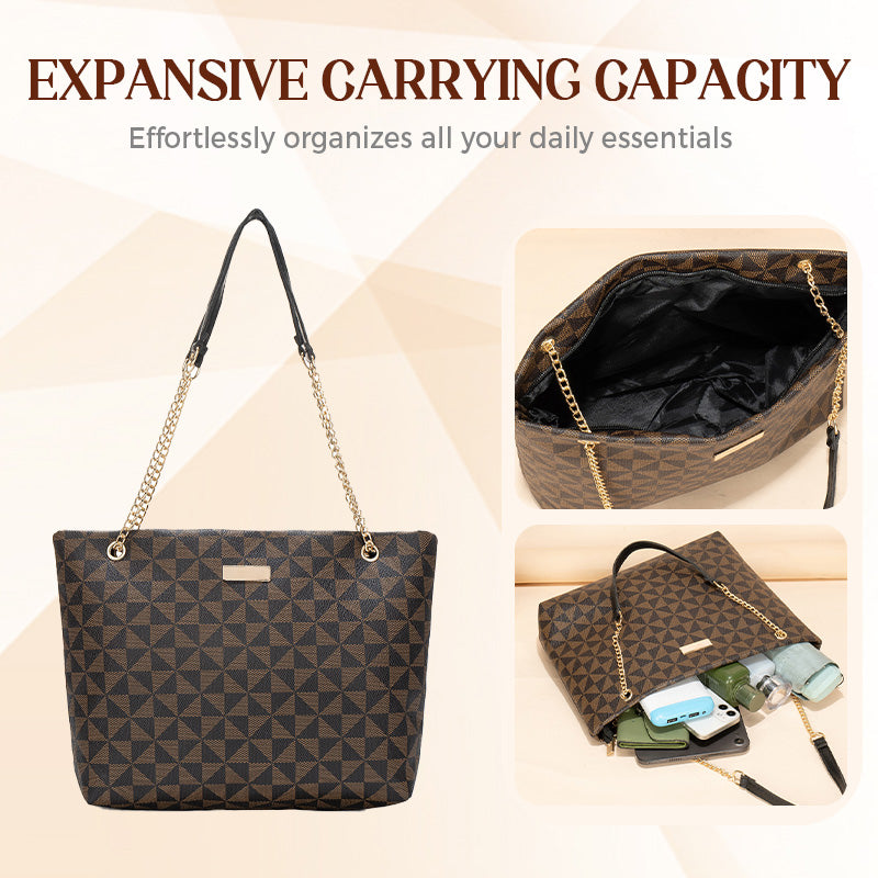 Women's Elegant Print Tote Bag