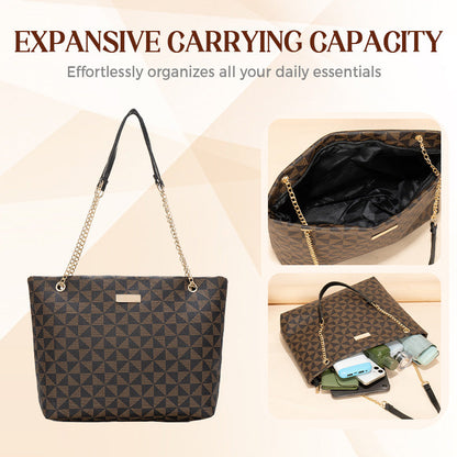 Women's Elegant Print Tote Bag