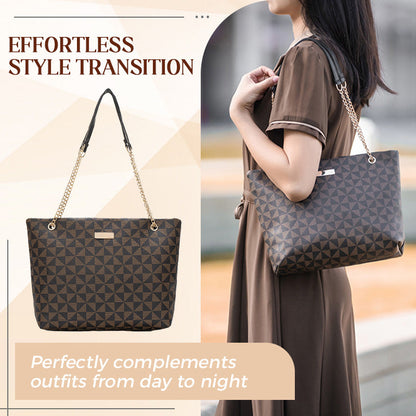 Women's Elegant Print Tote Bag