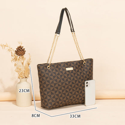 Women's Elegant Print Tote Bag