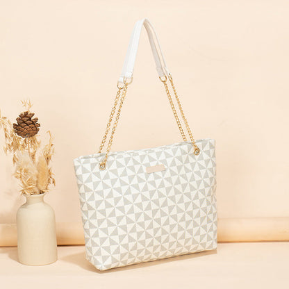 Women's Elegant Print Tote Bag