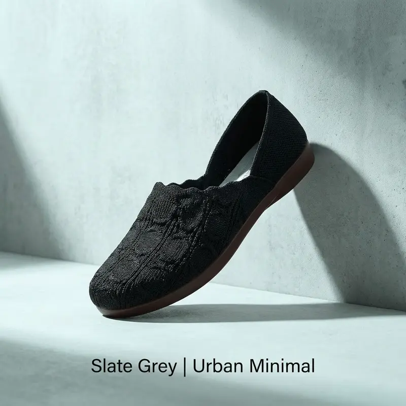 ⏰Last Day Special Offer: 19.99!!💥Women's Breathable Woven Slip-On Flats