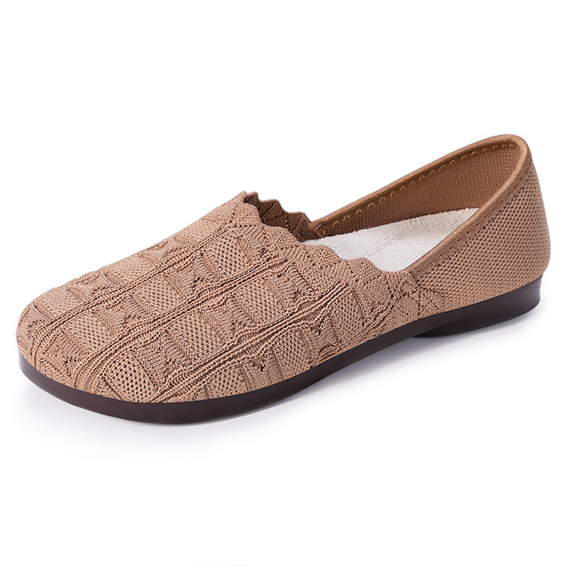 ⏰Last Day Special Offer: 19.99!!💥Women's Breathable Woven Slip-On Flats