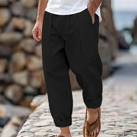 Men's Casual Loose Fit Drawstring Pants