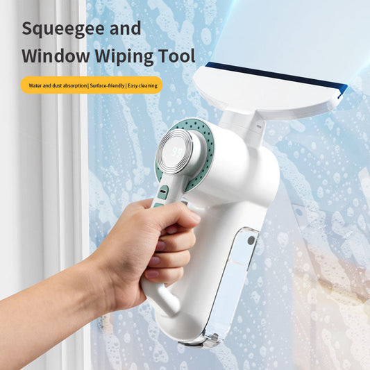 Electric Glass Squeegee with LED Display
