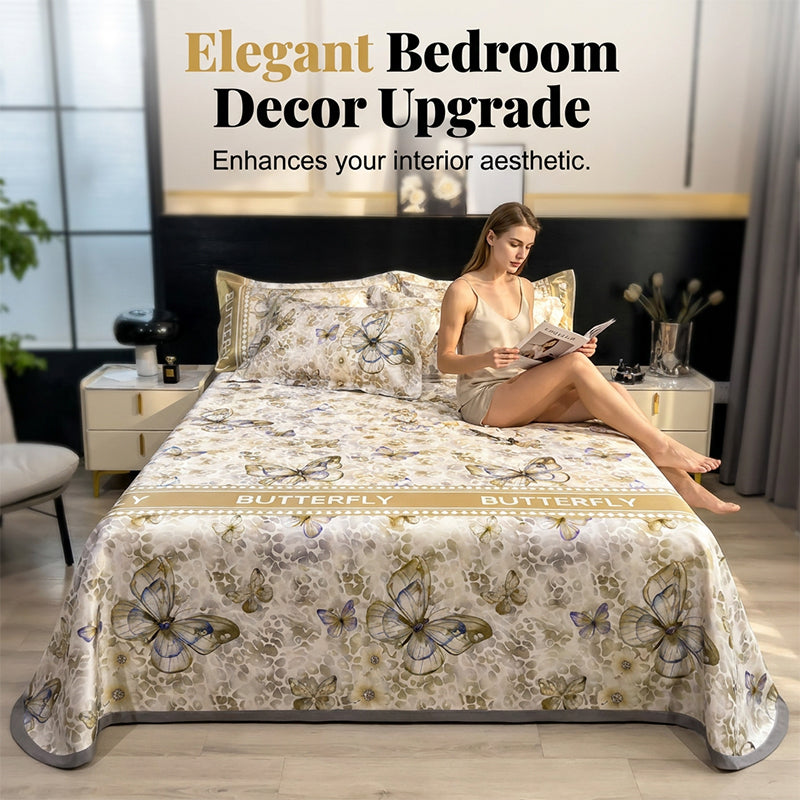🔥Hot Sale 50% OFF🔥3-Piece Cooling Summer Bed Sheet Set