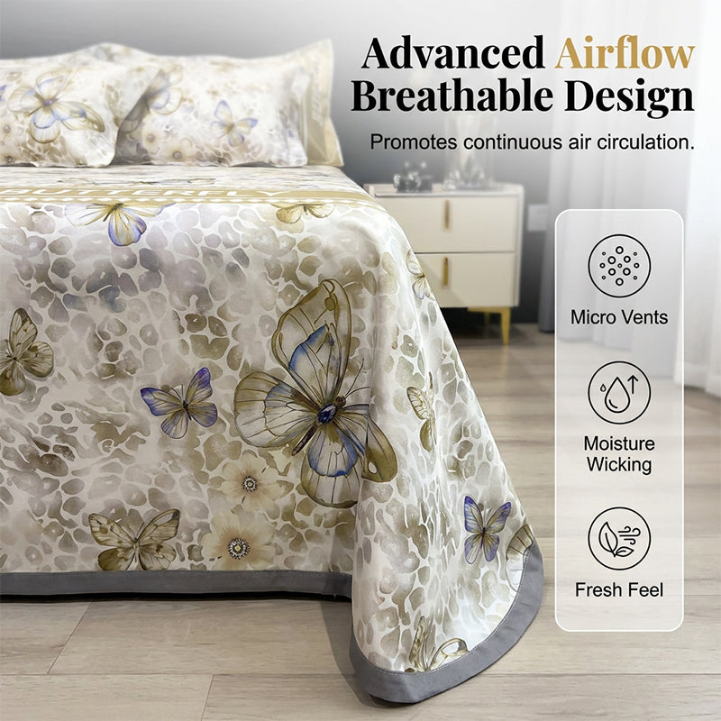 🔥Hot Sale 50% OFF🔥3-Piece Cooling Summer Bed Sheet Set