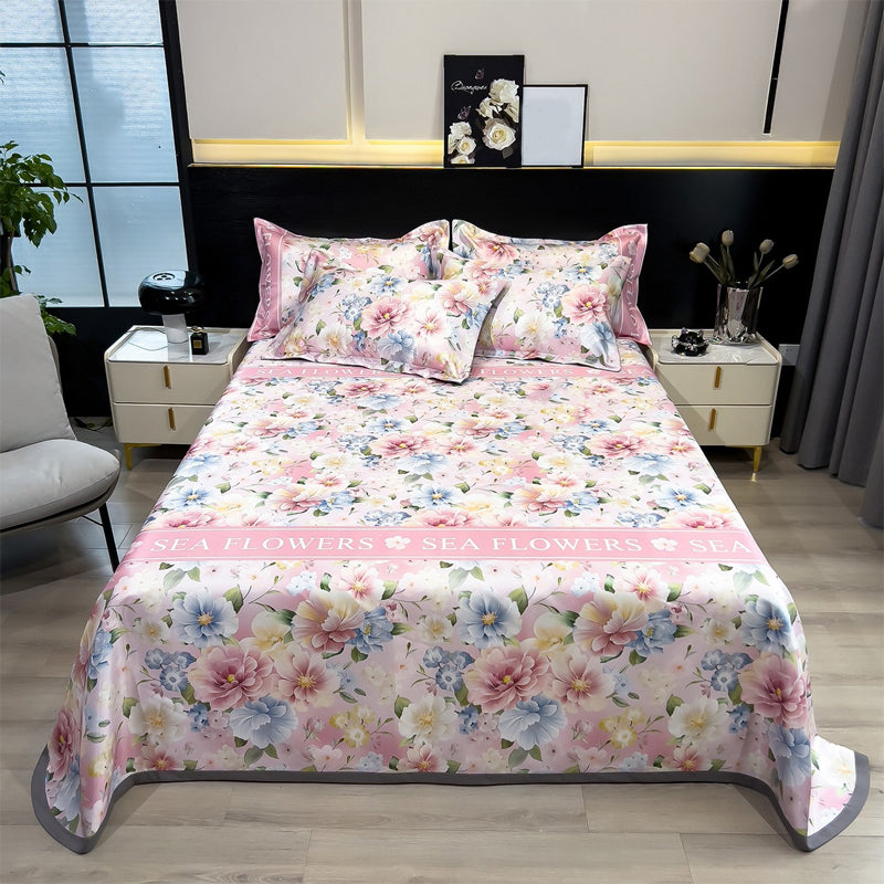 🔥Hot Sale 50% OFF🔥3-Piece Cooling Summer Bed Sheet Set