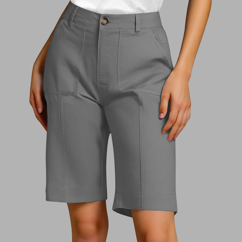 🔥New arrivals now on sale-Women's Solid Color Casual Shorts