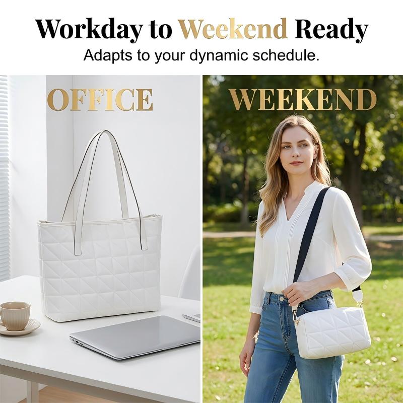 Elegant Daily Tote Bag Set for Women