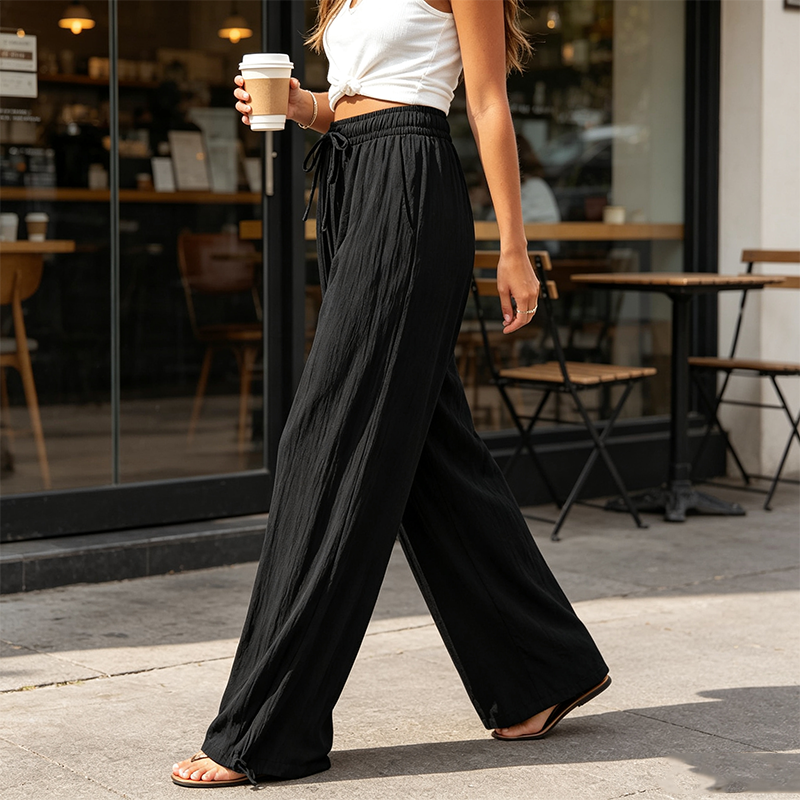 Women Casual Wide Leg Pants