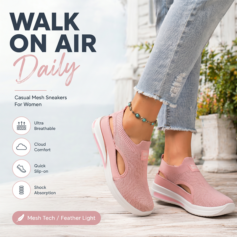 Women's Summer Slip-On Walking Shoes